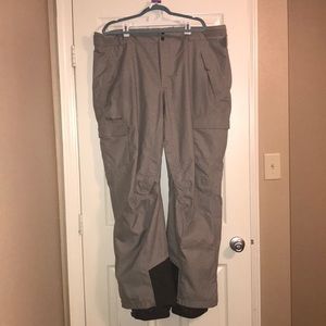 Columbia 2XL titanium snow pants